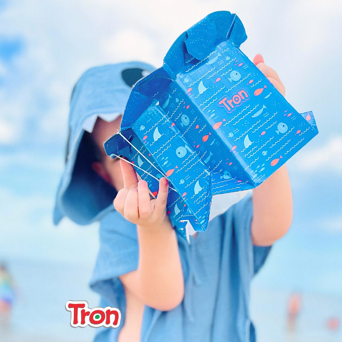 TRON vasino usa e getta fantasia Pesciolini 1 pz