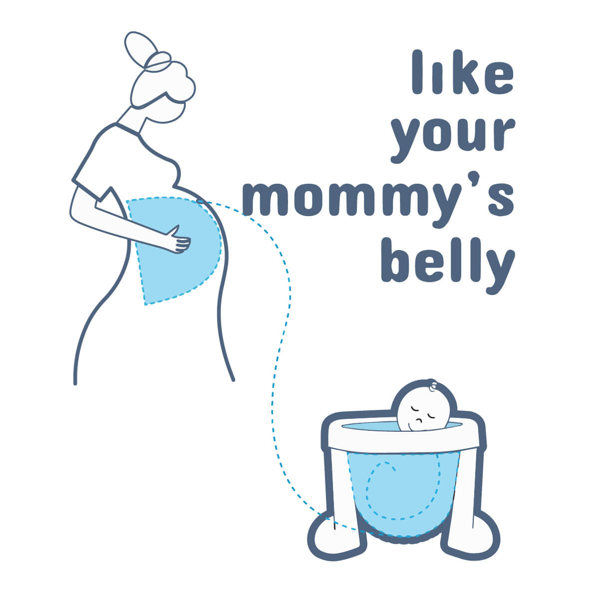 Vaschetta bagnetto neonato 0-18 mesi Softtub® colore azzurro